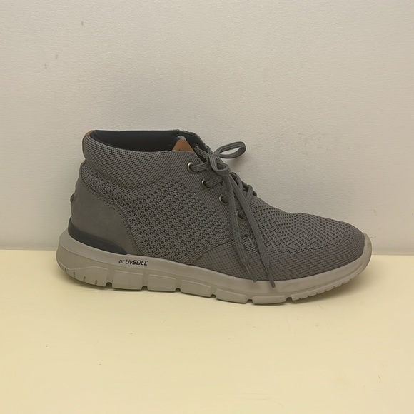 Rockport High Top Gray Mesh Sneakers Men’s Size 9 (NWOT) - Picture 2 of 6